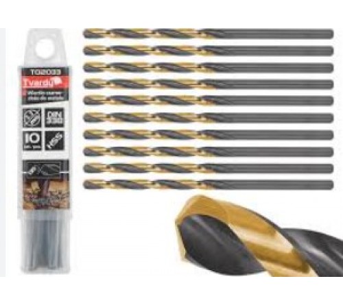 BROCAS HSS 6mm  10un BROCAS HSS 6mm  10un
