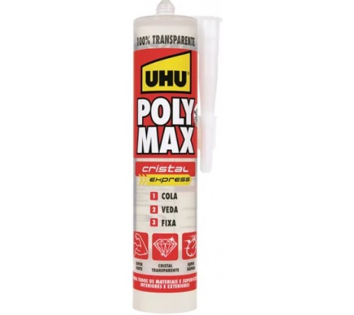 COLA E VEDA POLYMAX EXPRESS 300ML CRISTAL COLA E VEDA POLYMAX EXPRESS 300ML CRISTAL