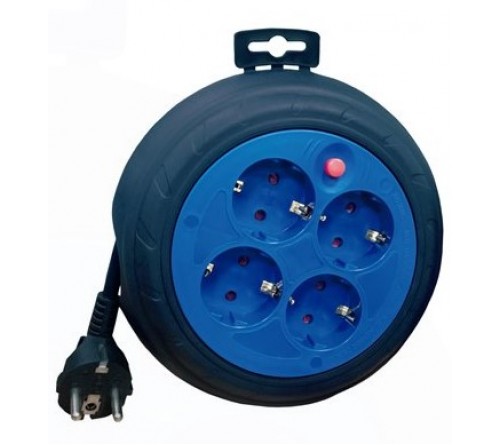 EXTENSÃO COM ENROLADOR  3X1,5mm   3mt EXTENSÃO COM ENROLADOR  3X1,5mm   3mt