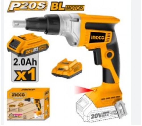 APARAFUSADORA PARA GESSO BATERIA  20v   2.0Ah