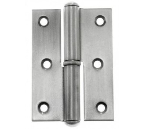 DOBRADIÇAS INOX 71X31/2  ESQ