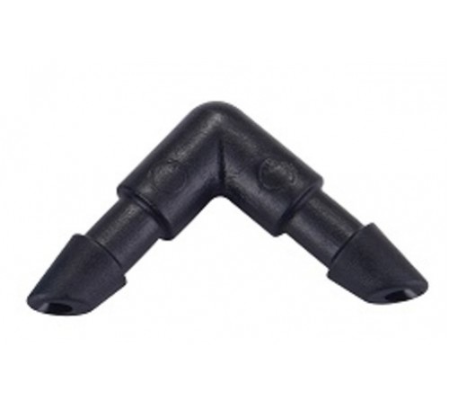 CURVA PARA MICRO TUBO 4mm   10UNI CURVA PARA MICRO TUBO 4mm   10UNI