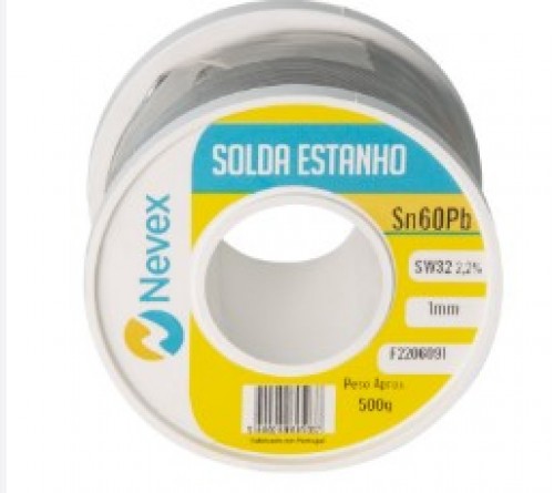 FIO DE SOLDA ESTANHO  100gr    1mm