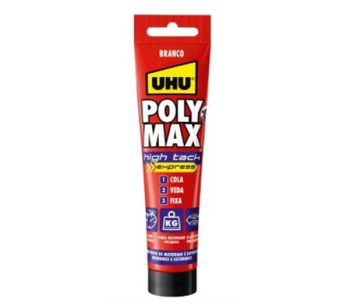COLA E VEDA POLYMAX HIGH TACK BRANCO 165ML COLA E VEDA POLYMAX HIGH TACK BRANCO 165ML