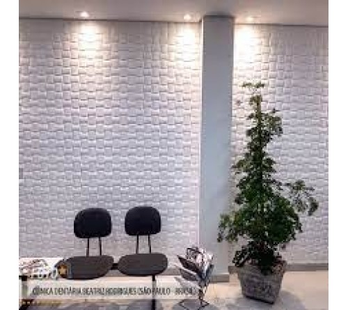 PAINEL DECORAÇÃO POLIESTIRENO IRIS 50X50cm  m2 PAINEL DECORAÇÃO POLIESTIRENO IRIS 50X50cm  m2