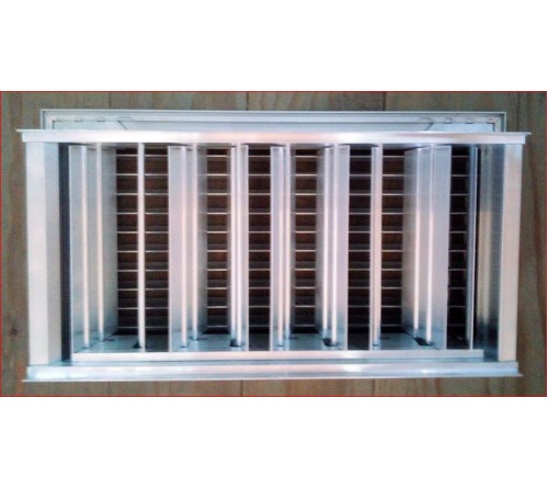 GRELHA/VENTILADOR ALUMINIO COM REGISTO 300X150mm GRELHA/VENTILADOR ALUMINIO COM REGISTO 300X150mm